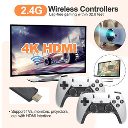 UTBOX X2 Pro Retro-Game-Stick-Konsole, 128 GB, 4K-HDMI